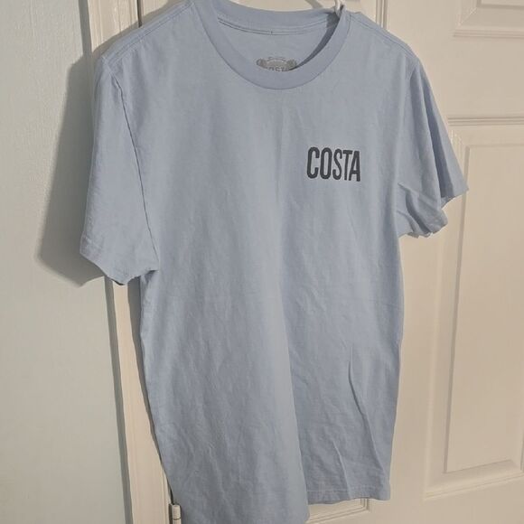 Costa Light Blue T-Shirt - Picture 1 of 5